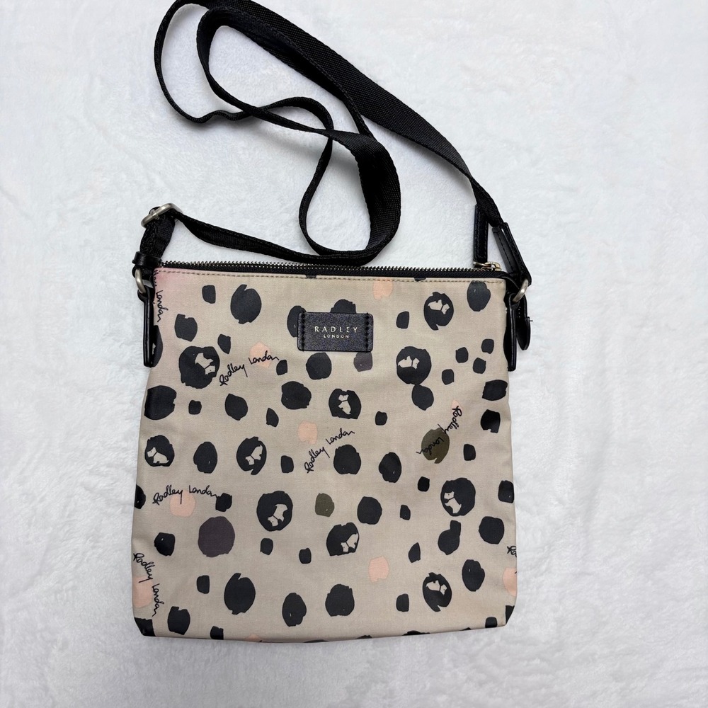 Cute Radley London Scottie Dog Print Bag Versatile Everyday Crossbody Playful